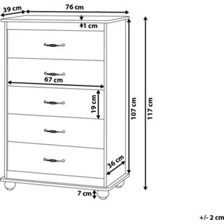 👉 Commode wit SHARON 4260580927302