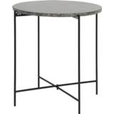 👉 Bijzettafel groen metaal donkergroen Light & Living 'Quillon' 41cm, kleur 8717807244026