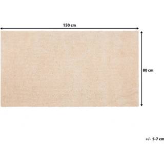 Vloerkleed beige lichtbeige 80 x 150 cm DEMRE 4260580927807