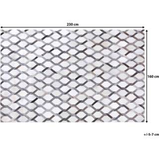 👉 Vloerkleed grijs 160 x 230 cm AYDIN 4260586354409