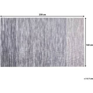 👉 Vloerkleed grijs 160 x 230 cm KAPAKLI 4260586355154