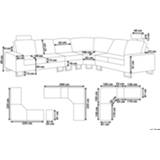 👉 Hoekbank zwart leer linkszijdig STOCKHOLM 4260602373940