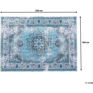 👉 Vloerkleed blauw 160 x 230 cm ALMUS 4260602370567