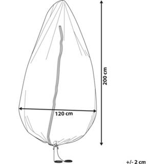 👉 Regenhoes zwart voor hangstoel 200 x 120 cm 4251682265225