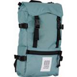 Dagrugzak grijs zwart turkoois uniseks Topo Designs - Rover Pack Mini maat 10,5 l, grijs/zwart/turkoois 840002854191