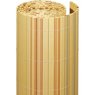 👉 Balkonscherm kunststof bamboe active 300x90cm 4007114115091