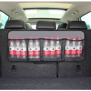 👉 Opbergtas grijs active Car Trunk Creative Storage Hangende tas (grijs)