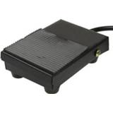 👉 Enkel voetpedaal antislip kunststof active TFS-1 AC 250V 10A koffer Pedaalschakelaar, kabellengte: 1m