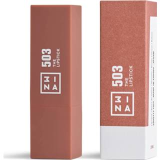 👉 Lippenstift roze unisex 3INA Makeup The Lipstick 18g (Various Shades) - 503 Nude Pink 8435446411189