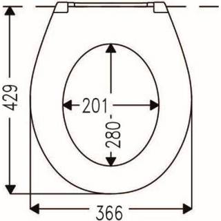 👉 Toilet zitting RVS wellness grijs Toiletzitting Cedo Orchid en Stones Softclose 4016959187347