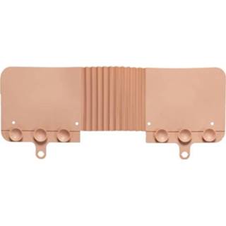 👉 Zuignap roze active 2 STKS Gootsteen Opvouwbare Flappen Keuken Spatwaterdichte (Roze)