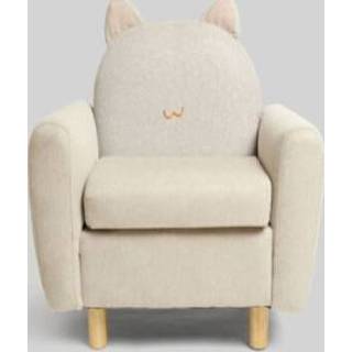👉 Sofa beige active kinderen baby's Animal Modeling Mini Baby Chair Lazy Seat (Beige Kitten)