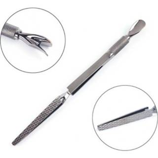 👉 Pincet active mannen Double Head Cuticle Pusher Chameleon Multifunctionele manicuregereedschappen (ST04)