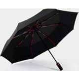 👉 Paraplu zwart active mannen Windweerstand heren tri-fold 10 botvezel skelet automatische all-weather (zwart)