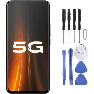 👉 Digitizer active Origineel AMOLED-materiaal LCD-scherm en Volledige montage voor Vivo iQOO 3 5G V1955A, I1927, I1928