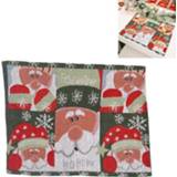 👉 Placemat active mannen 3 STKS Kerst Woondecoratie Producten Gebreide Doek (Oude Man)