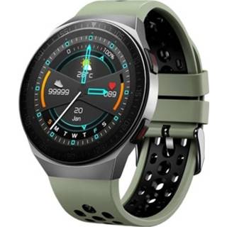 👉 Smartwatch groen active MT3 1,28 inch TFT-scherm IP67 waterdicht smartwatch, ondersteuning voor Bluetooth-oproep / slaapbewaking hartslagbewaking (groen)