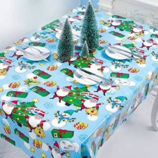 👉 Tafelkleed PVC active 2 STKS Kerst Creatieve Wegwerp Gedrukt Tafeldecoratie (Kerstboom)
