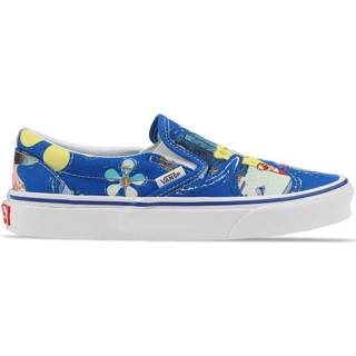 👉 Unisex blauw vrouwen Vans Slip On Spongebob Dames