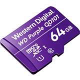 👉 WD Purple SC QD101 microSDXC, 64 GB geheugenkaart WDD064G1P0C, Class 10, U1