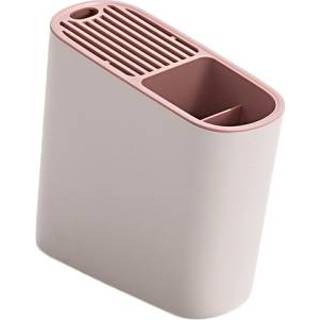 👉 Afvoer wit groen kunststof active Multifunctionele meshouder Hellend oppervlak Eetstokje Kooi Eetstokjehouder Keukengerei Aanrecht Tafelgerei Rek (Wit Groen)