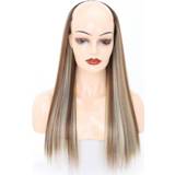 👉 Pruik active Half hoofddeksel Lang steil haar U-vormige Hoofddeksel, kleur: 12.US-12H613