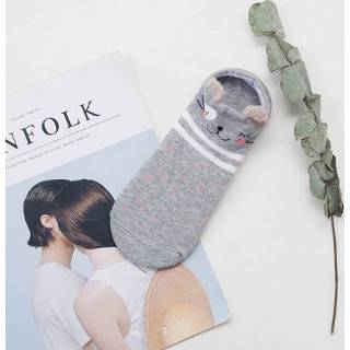 👉 Sokken active vrouwen 10 paar dames katoenen stereoscopisch schattig dier zomer korte (kat)