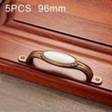 👉 Handvat active 5 STKS 5008-96 Kast Zinklegering Retro Koffie Cat Eye (Koffie Crack)
