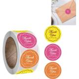 👉 Bedankt sticker active 10 STUKS Geschenkdecoratie Label, Grootte: 2,5 cm / 1 inch (A-144)