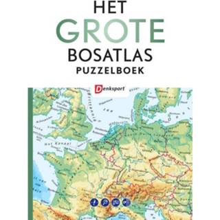 👉 Puzzelboek Het Grote Bosatlas 9789492911797