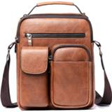 👉 Messenger bag leather small 2020 Vintage Men's Crossbody Men Bags but High Capacity Shoulder for Male Casual Handbag