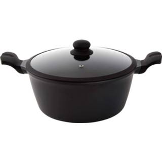 👉 Braadpan zwart aluminium Mammoet Vesuvio 28 Cm 7 L 8717522249139
