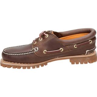 👉 Instappers gevet leer vrouwen cognac Timberland Noreen Boat instapschoenen 8720251133693