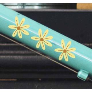 👉 Fiets DHL Express nederlands stickers Puntige bloemen