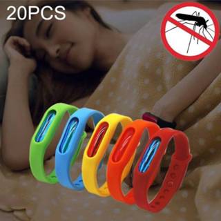 👉 2 STKS Anti-muggen Siliconen Afstotende Armband Gesp Polsbandje Bugs Away, Geschikt voor Kinderen en Volwassenen, Lengte: 23 cm, Willekeurige Kleur Levering