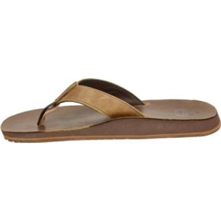 👉 Slippers glad leer men cognac Reef Drift Classic 8720251175358