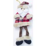 👉 Ornament active 2 STUKS Christmas Plush Doll Toy Ornaments (Santa)