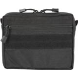 Reistas zwart nylon active Outdoor Portable Commuter Sundries Storage (zwart)