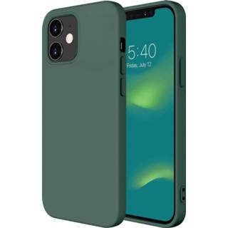 👉 Ceezs iPhone 12 hoesje siliconen groen