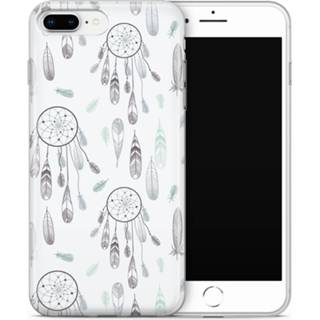 👉 Wit grijs ShieldCase Dream Catcher iPhone 7/8 Plus hoesje (wit/grijs) 8720391664897