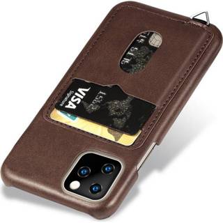 👉 Pashouder bruin ShieldCase Vintage case met iPhone 12 Pro Max 6.7 inch (bruin) 7424901166154