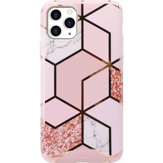 👉 Roze ShieldCase Pink Pattern iPhone 12 Pro Max 6.7 inch hoesje (roze) 7424910188154