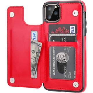 👉 Portemonnee rood ShieldCase Wallet case iPhone 12 Pro Max - 6.7 inch (rood) 7424902857884