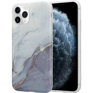 👉 Grijs wit marmer ShieldCase Grey Anyway iPhone 11 Pro hoesje (wit/grijs) 7424927397334