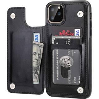 👉 Portemonnee zwart ShieldCase Wallet case iPhone 12 Pro Max 6.7 - inch (zwart) 7424922912921