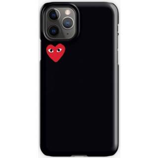 👉 Zwart ShieldCase Heart Eyes iPhone 12 Pro Max - 6.7 inch hoesje (zwart) 7424905923951