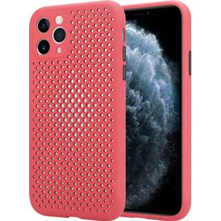 👉 Siliconen hoesje rood Shieldcase met gaatjes iPhone 11 Pro (rood) 9505542435354