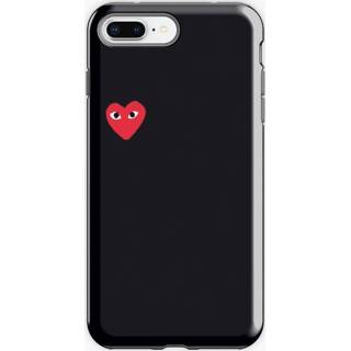 👉 Zwart ShieldCase Heart Eyes iPhone 8 Plus / 7 hoesje (zwart) 9506254434864