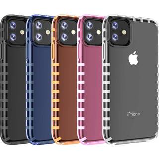 Roze ShieldCase gestreepte case iPhone 11 9505281688547