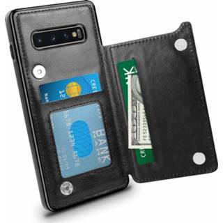 👉 Portemonnee zwart ShieldCase Samsung S10 wallet case (zwart) 7445936086095